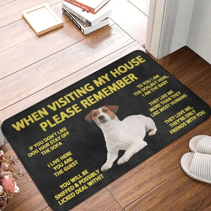 Please Remember Jack Russell Mat